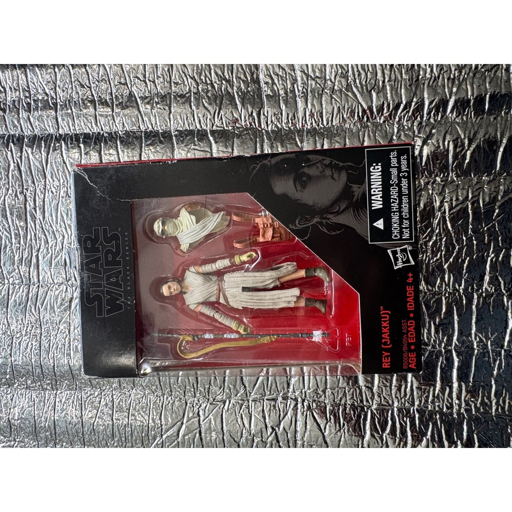 Star Wars The Black Series Rey Jakku 6 Inch Action Figure Hasbro B5006/B4054
